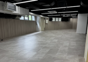 Office塩ビタイル張替え